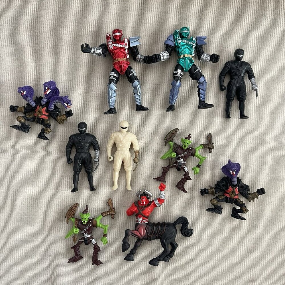 Vintage Chap Mei Ninja Warrior, Wizards, Stellar force, Figures 1995-96 & more